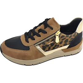 Rieker Sportliche Schnürschuhe in Braun 38