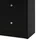 VCM ebuy24 Kommode breit mit 6 Schubladen, Schwarz