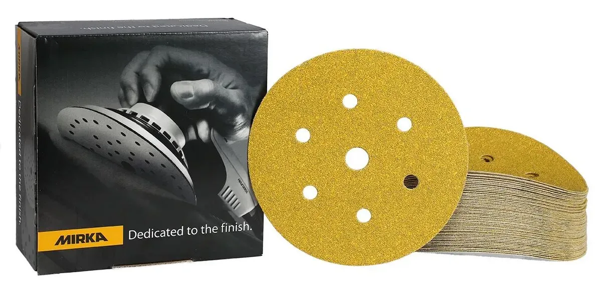 Mirka Gold 150mm Grip 7L P40 50/Pack - P40