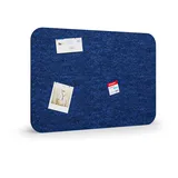 Akustikplatte 120x80 cm, runde Ecken, dunkelblau