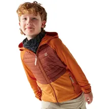 Dare 2b Dare2b Switch Out Hybrid Softshelljacke - Burnt Orange / Arabian Spice - 9-10 Jahre