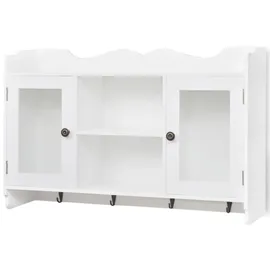 vidaXL Hängeschrank MDF Weiß