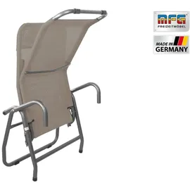 MFG Pool 3 Bäderliege 139 x 72 x 118 cm anthrazit/taupe klappbar