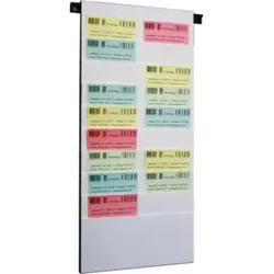Eichner Beleg-Planungstafel für DIN A4 500 x 1.085 mm