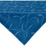 Erwin Müller Mitteldecke Mitteldecke "Remscheid", fleckabweisend Uni/Ranke blau 100 cm x 100 cm