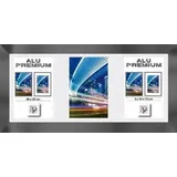 The Wall Quattro Aluminiumrahmen schwarz 20x40 cm 2er Set