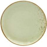 CreaTable 6er Set CreaTable Dessertteller Nature Collection Ø 21 cm Steinzeug Beige