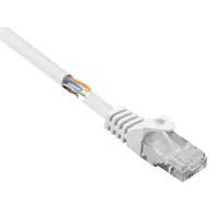 Renkforce RF-5043780 RJ45 Patchkabel CAT 5e U/UTP 2.00m Weiß mit Rastnasenschutz