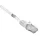 Renkforce RF-5043780 RJ45 Patchkabel CAT 5e U/UTP 2.00m Weiß mit Rastnasenschutz