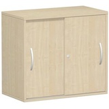 Geramöbel Schiebetürenschrank Flex, S-381501-AA ahorn 1 Fachboden 80,0 x 42,5 x 72,0 cm