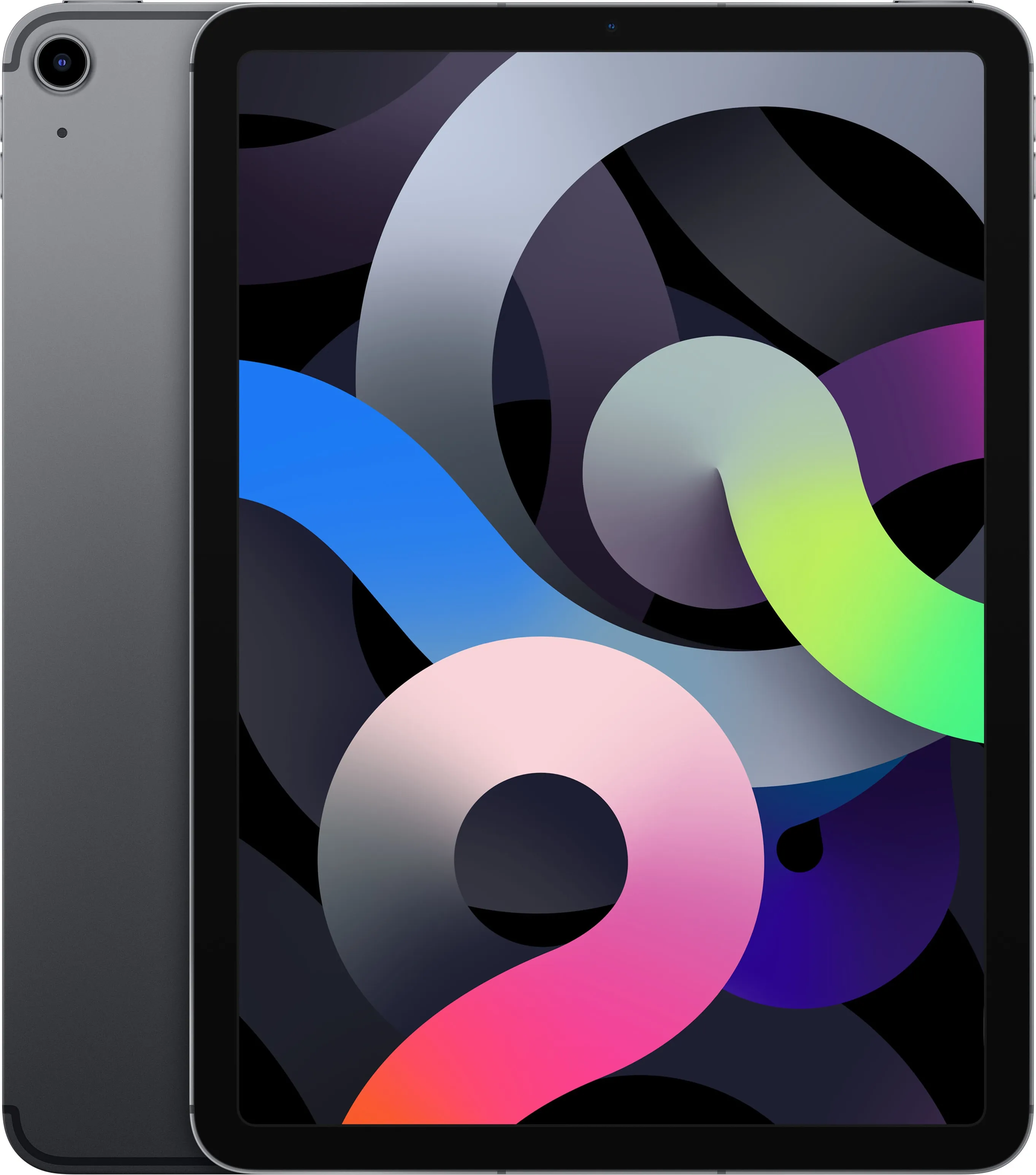 Apple iPad Air 2020 (4. Gen) (4G, 10.90", 64 GB, Space Gray), Tablet, Schwarz
