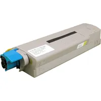 W&P Recycling Toner ersetzt Oki 43324421 yellow