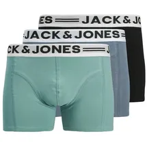 JACK & JONES SENSE TRUNKS grau / schwarz XXL 3er Pack