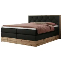 MKS Meble Veneto King 200 x 200 cm H3 Schwarz