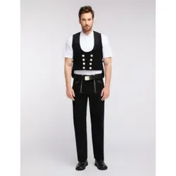 Pionier Zunfthose, Trenker Garantiecord, schwarz, Gr. 30