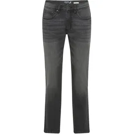 Arizona Stretch-Jeans Straight Fit Dunkelgrau Used 40/34