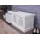 Mendler HWC-J49 47 x 110 x 40 cm weiß / creme-weiß