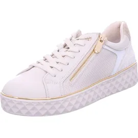Marco Tozzi Sneaker Damen Weite E Beige (Cream Comb) 37