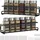 luxuskollektion Gewürzregal Wand Set Organizer Selbstklebend