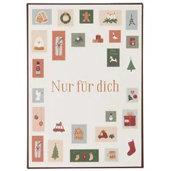 IB Laursen Metallschild Nur für dich, 14 x 20 cm