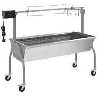 Möbel Spanferkelgrill Metzgergrill mit elektrischem Antrieb - Holzkohlegrills 40236