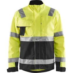 Warnschutz Bundjacke "4064" - XXL - gelb/schwarz