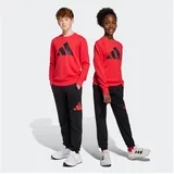 Adidas Kinder Trainingsanzug J BL FT JOG 240 JD2099 140 - Pure Ruby/Black - 140