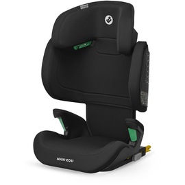 Maxi-Cosi RodiFix M i-Size Sitzerhöhung mit hohem Rücken, 3,5–12 Jahre, 100–150 cm, ISOFIX-Kindersitz, G-CELL Seitenaufprallschutz, verstellbare Höhe, schnelles und einfaches Anschnallen, Basic Black