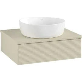 Villeroy & Boch Waschtischunterschrank 600 x 190 x 50 cm Silk Grey Matt