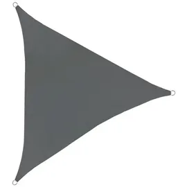 Svita Sonnensegel dreieckig 160g/m2 Uv50+ Sonnenschutz Dunkelgrau 3x3x3m