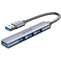 Vention Mini HUB USB 3.0 zu USB 3.0, 2x USB 2.0 Dockingstation 0,15 in Grau