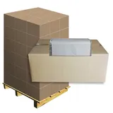 Papierhandtücher natur 25x21 cm, Palette Palette mit 32 x 5000 Blatt Zick-Zack (ZZ) Falz, 1-lagig