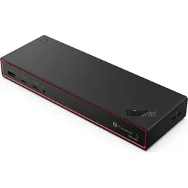 Lenovo ThinkPad Smart Dock 7500 - 8K/60Hz, 4K/240Hz, 2x DP, 1x HDMI, 2x TB5, 3x USB-A (10Gbps) 2x USB-C, 2.5 Gbit-LAN, 180W PD 3.1, 265W Netzteil