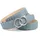 Anthoni Crown Damengürtel Leder blau 100