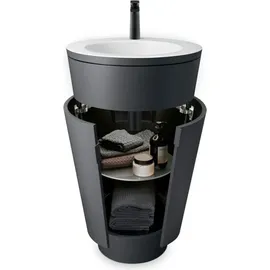 Duravit Tulum Einhandmischer Schwarz Matt