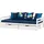 Hoppekids Kindermatratze 90 x 200 cm H2 Baumwolle