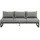 Zebra Technologies Fly Lounge 3-Sitzer graphite