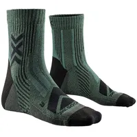 X-Socks Hike Perform Merino Socken 2 Dark Sage/Black 42-44