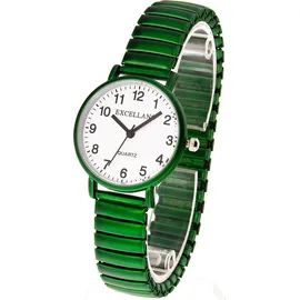 Excellanc Damenuhr mit Zugarmband, matt oder metallic
