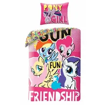 Halantex SP. z.o.o. My Little Pony mehrfarbig 140 x 200 cm + 70 x 90 cm