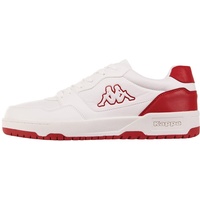 Kappa Sneaker, White Red, 41 EU