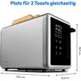 Medion MD12102 Toaster Silber