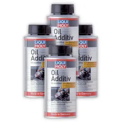 4x 125ml LIQUI MOLY 1011 Additiv Motoröl-Zusatz MoS2 Verschleißschutz Öl Additiv
