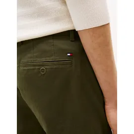 Tommy Hilfiger Denton Essential Chinohose Gerades Bein Dunkelgrün 33 34