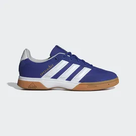 adidas Herren, Handballschuhe Spezialist Indoor, Größe 47 1⁄3 in blau, LUCBLU/FTWWHT/LUCLEM