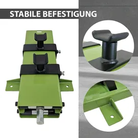 Trutzholm Hebebühne Stahl 500 kg grün