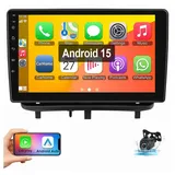 ESSGOO 9" Für Opel Corsa D 2007-2012 Android 15 Navi CarPlay SWC WIFI Autoradio (Digitalradio (DAB), RDS, FM, AM, Carplay Android Auto Bluetooth EQ USB Navi WIFI Touchscreen)