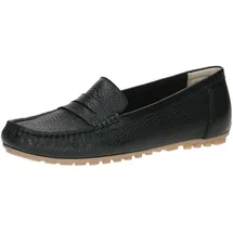 CAPRICE Mokassin Damen Schwarz 39