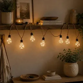 MARELIDA LED-Lichterkette Jutta 225 cm Transparent