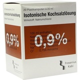 Fresenius Kabi Deutschland GmbH Kochsalzlösung 0,9% Plastikamp.Fresenius 20X20 ml